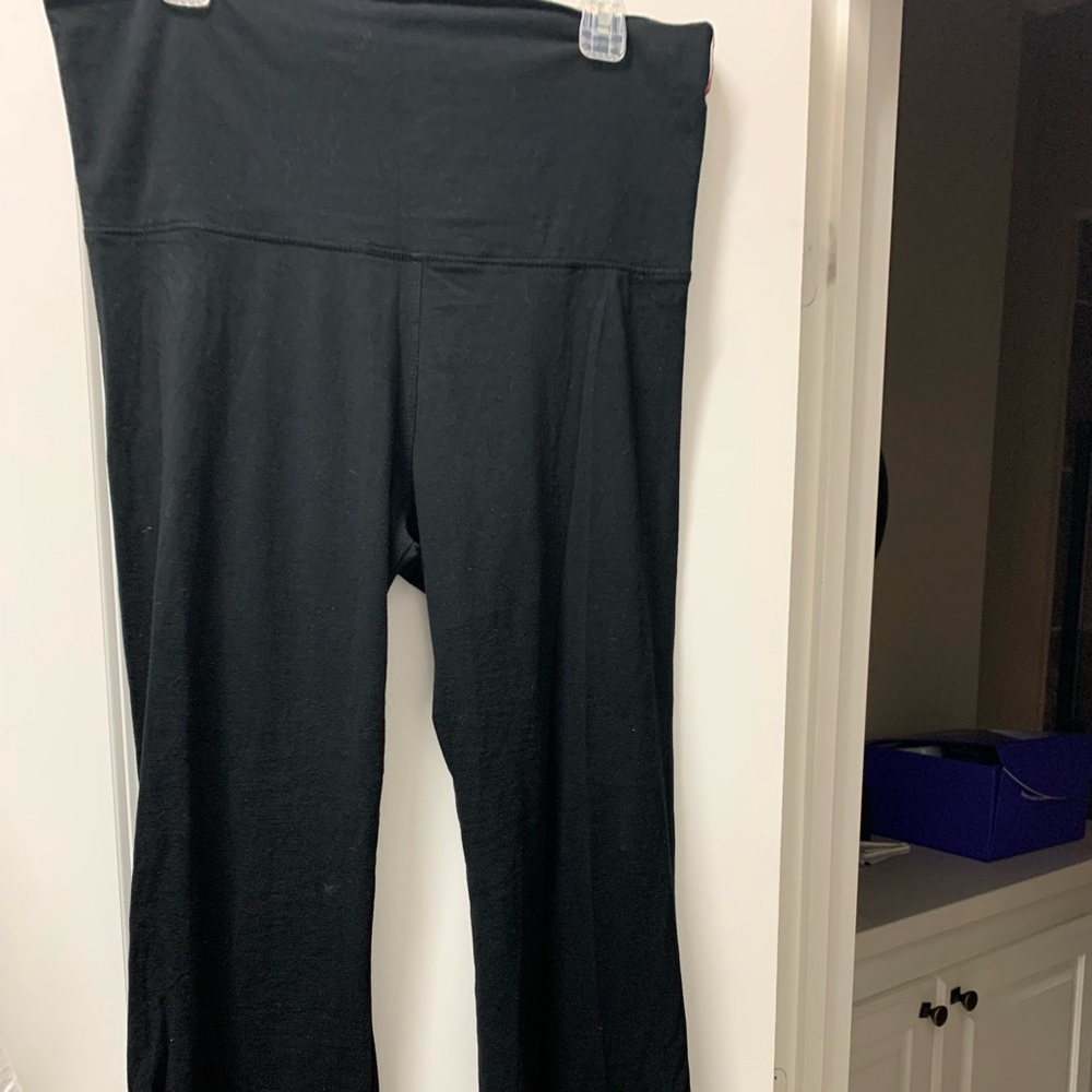 High top yoga pants
